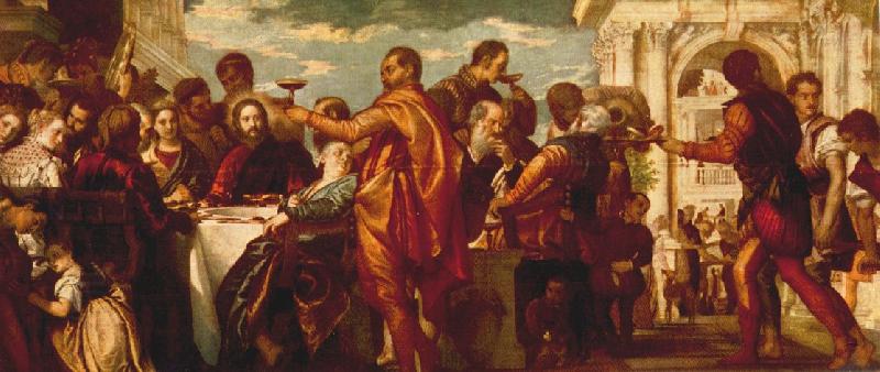 VERONESE (Paolo Caliari) The Marriage at Cana  r China oil painting art